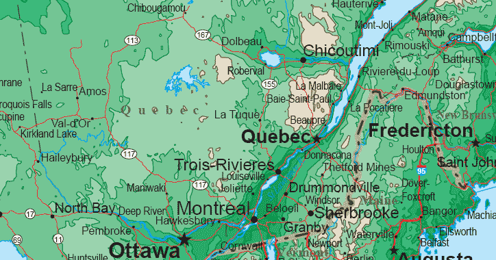 Northeast Map Regional City Maps Of The United States